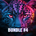 Neon Leopard Bundle #4