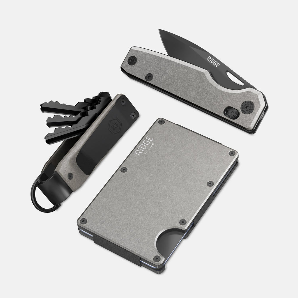 Daily Survival Kit - Stonewashed Titanium