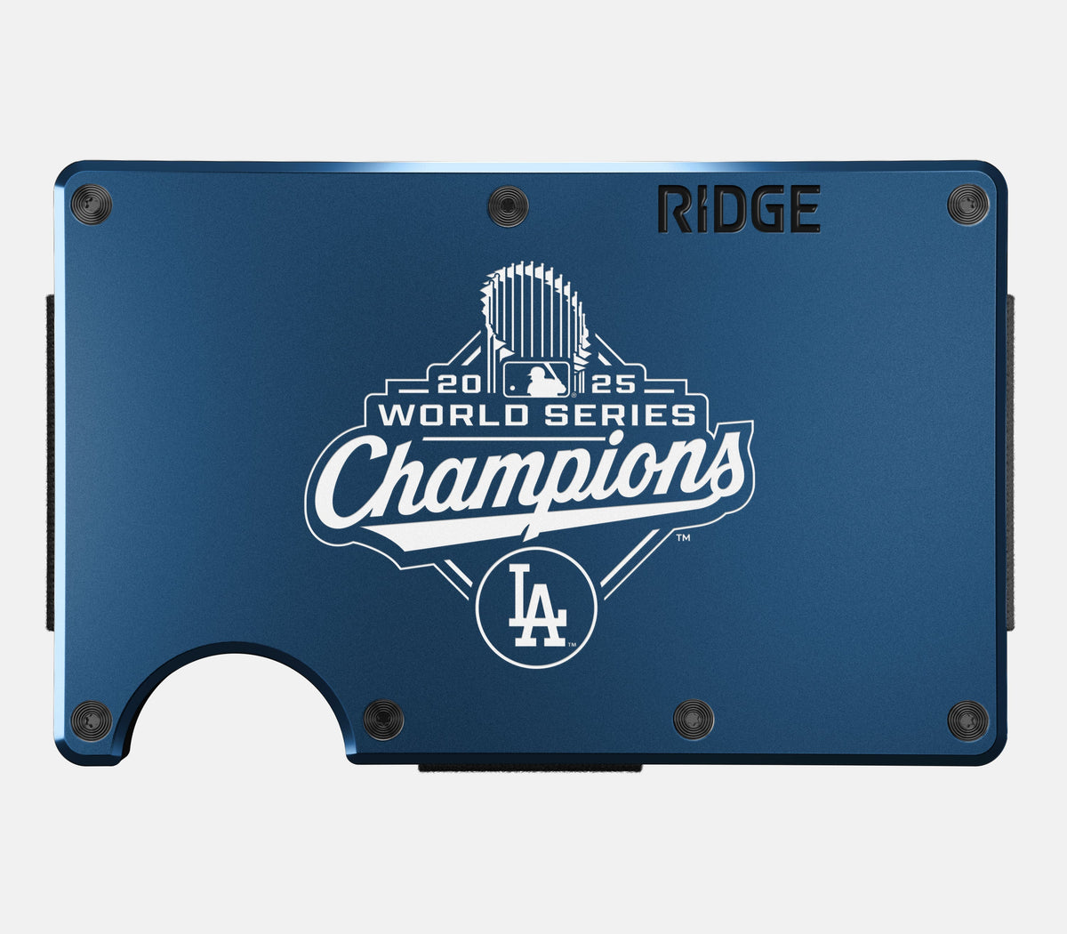 Ridge Wallet - World Series Champions - Dodgers - Alpine Navy