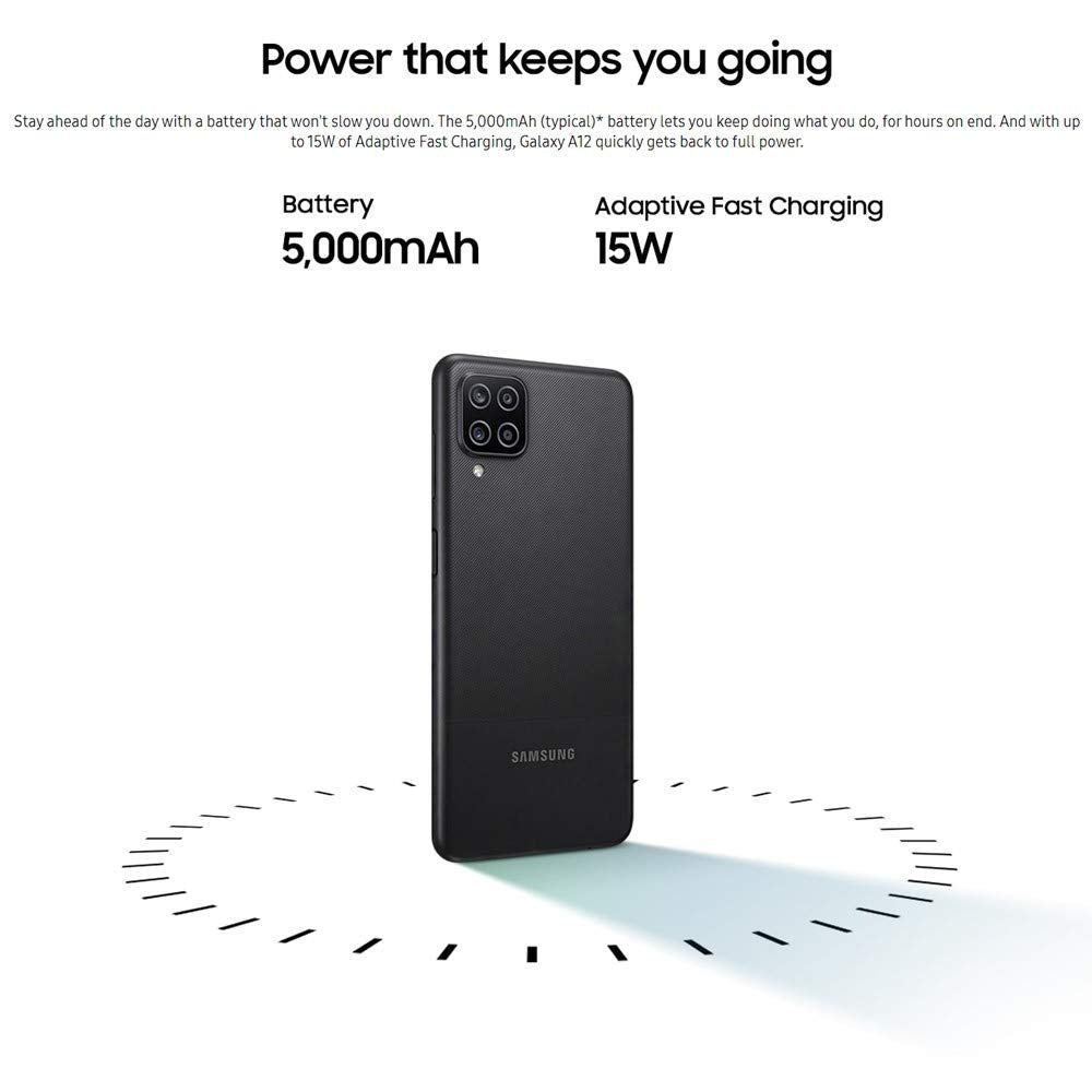 Verizon - SAMSUNG Galaxy A12 32GB A125U Android Smartphone - Locked - Black
