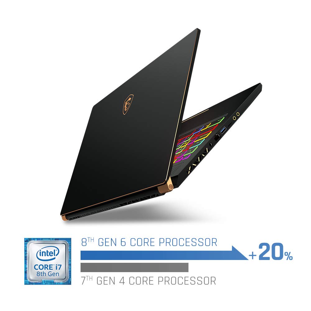 MSI GS75 Stealth-204 17.3" Notebook - i7-8750H -RTX 2060- 16 GB RAM - 256 GB SSD (GS75204)