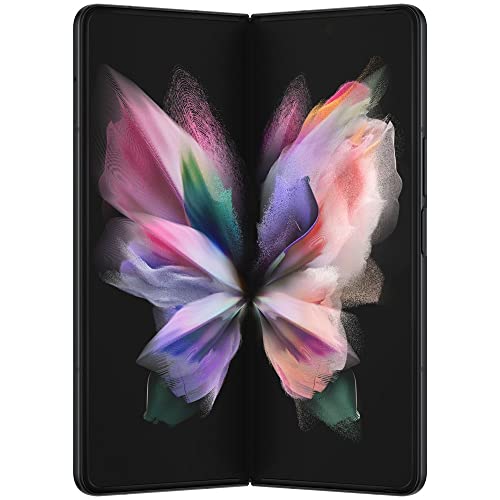 Factory Unlocked Samsung Galaxy Z Fold 3 5G - 256GB, US Version (Phantom) - SM-F926UZKAXAA