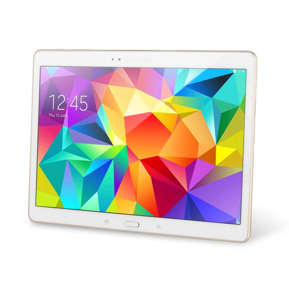 Verizon - Samsung Galaxy Tab S 10.5 Wi-Fi + 4G LTE - 16GB - Dazzling White - SM-T807VZWAVZW