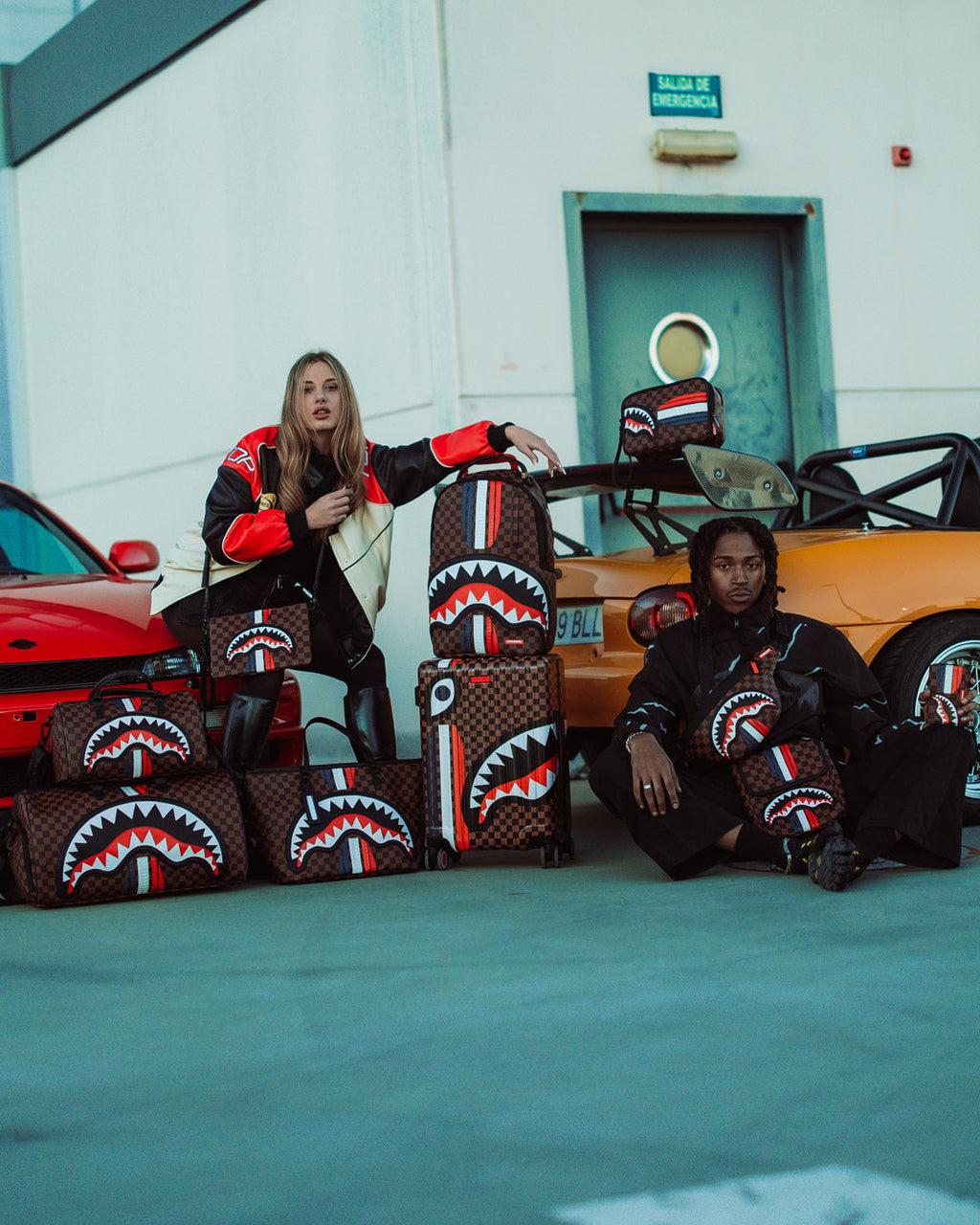 SHARKS IN PARIS GT CROSSOVER CLUTCH