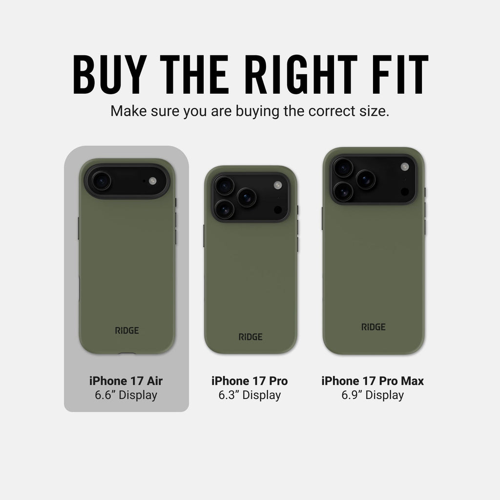 Everyday Phone Case - iPhone Air - Matte Olive